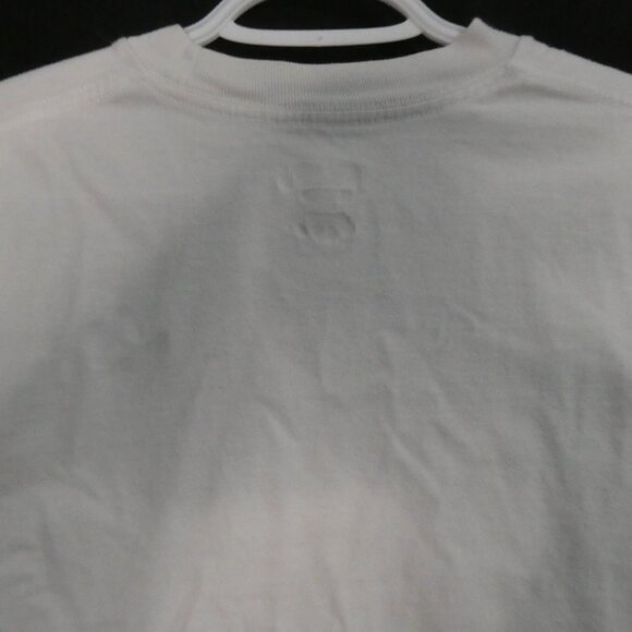 KIRKLAND SIGNATURE | medium | Solid White Short Sleeve Cotton Tee / T-Shirt - Picture 9 of 12
